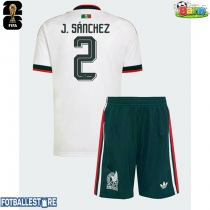 Mexico Jorge Sanchez #2 Bortedraktsett Barn VM 2026 Kortermet (+ Korte bukser)